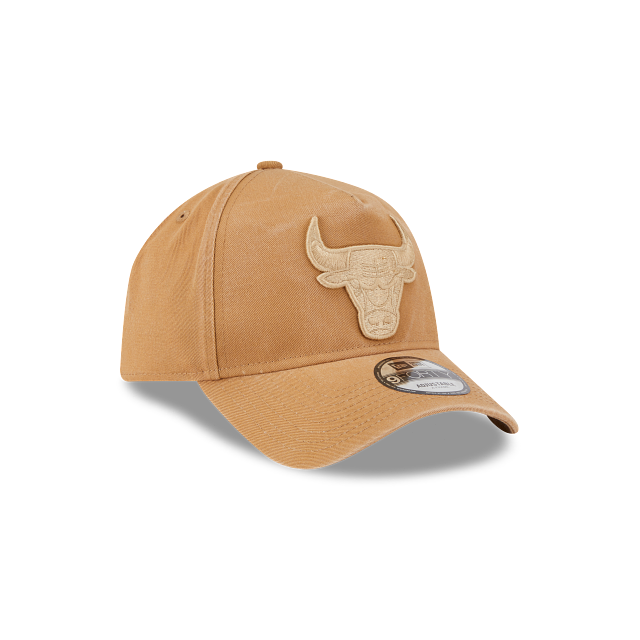 New Era 9Forty AFrame Chicago Bulls Wheat Cap