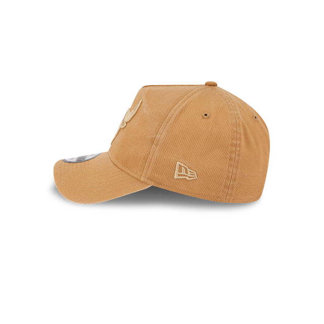 New Era 9Forty AFrame Chicago Bulls Wheat Cap