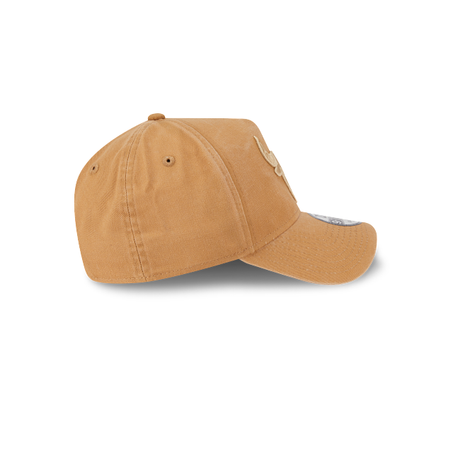 New Era 9Forty AFrame Chicago Bulls Wheat Cap