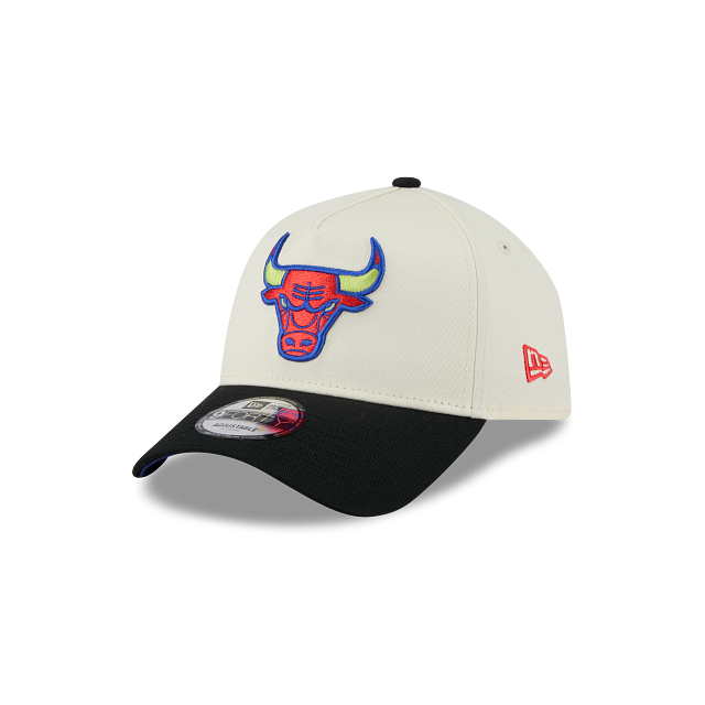 New Era 9Forty AFrame Chicago Bulls White Thermo Logo Cap