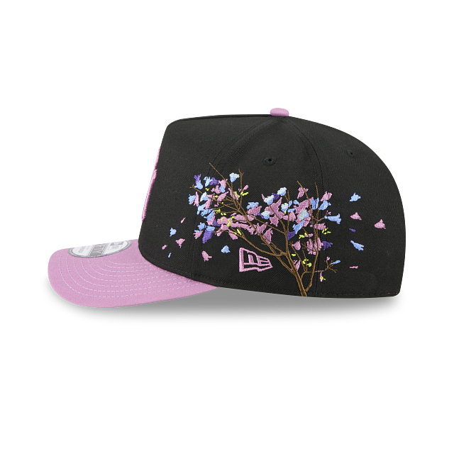 New Era 9Forty AFrame Black Jacaranda New York Yankees Cap