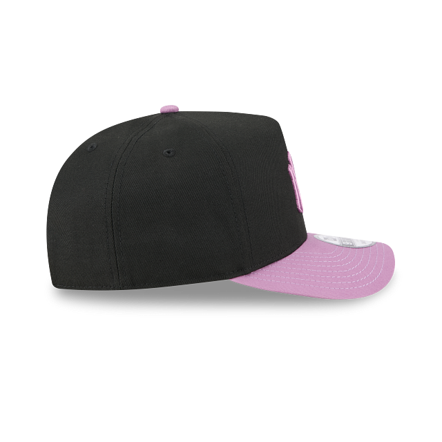 New Era 9Forty AFrame Black Jacaranda New York Yankees Cap