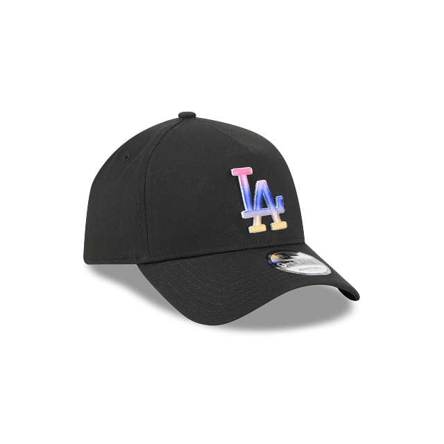 New Era 9Forty AFrame LA Dodgers Cap Black Tropical Blend Logo