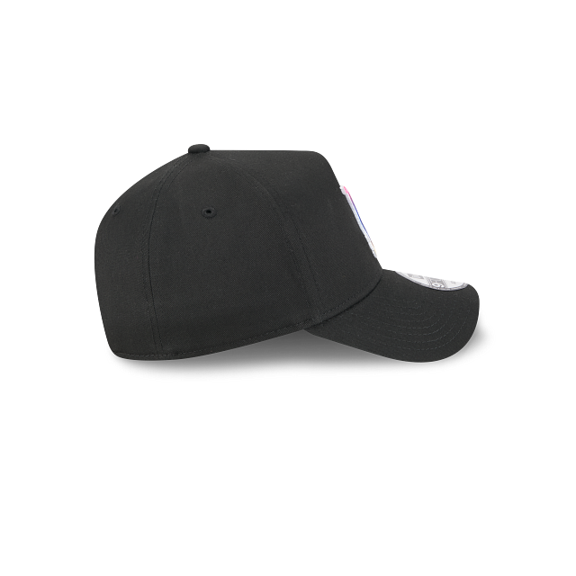 New Era 9Forty AFrame LA Dodgers Cap Black Tropical Blend Logo