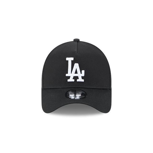 New Era 9Forty AFrame LA Dodgers Cap Black White Logo