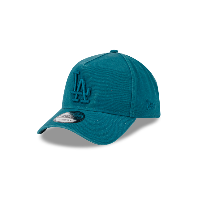 New Era 9Forty AFrame LA Dodgers Cap Teal Vintage Washed