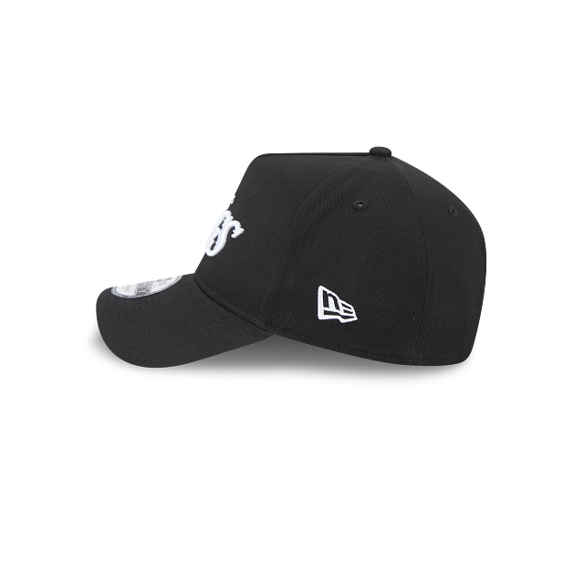 New Era 9Forty AFrame LA Kings Cap Black White Logo
