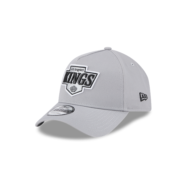 New Era 9Forty AFrame LA Kings Cap Grey Black Logo