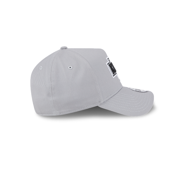 New Era 9Forty AFrame LA Kings Cap Grey Black Logo