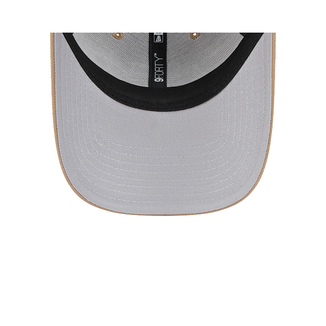 New Era 9Forty AFrame LA Kings Trucker Cap Tan White Logo
