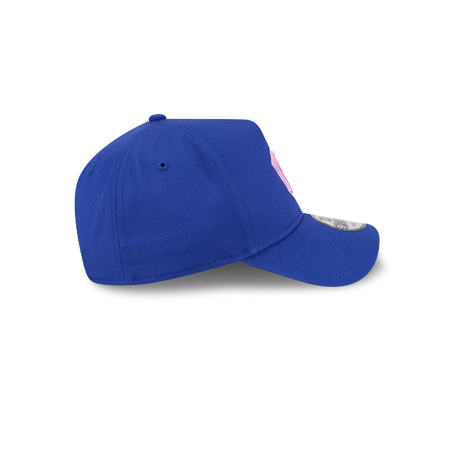 New Era 9Forty AFrame New York Yankees Blue Pink Cap