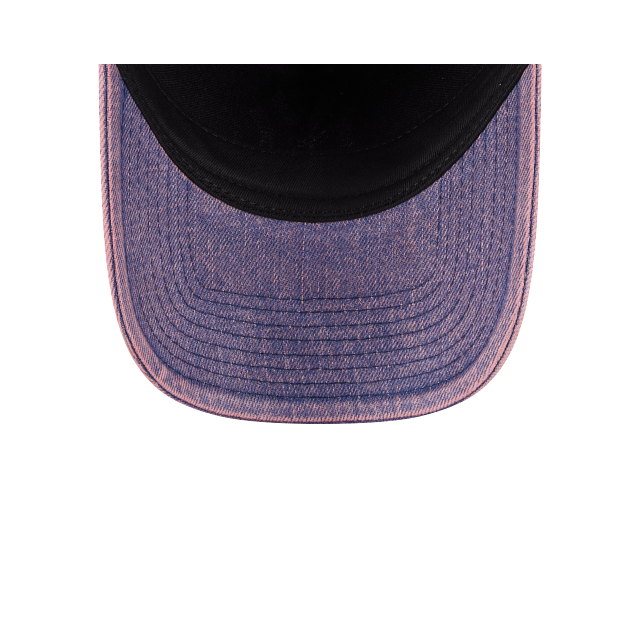 New Era 9Forty AFrame New York Yankees Cap Pink Acid Denim