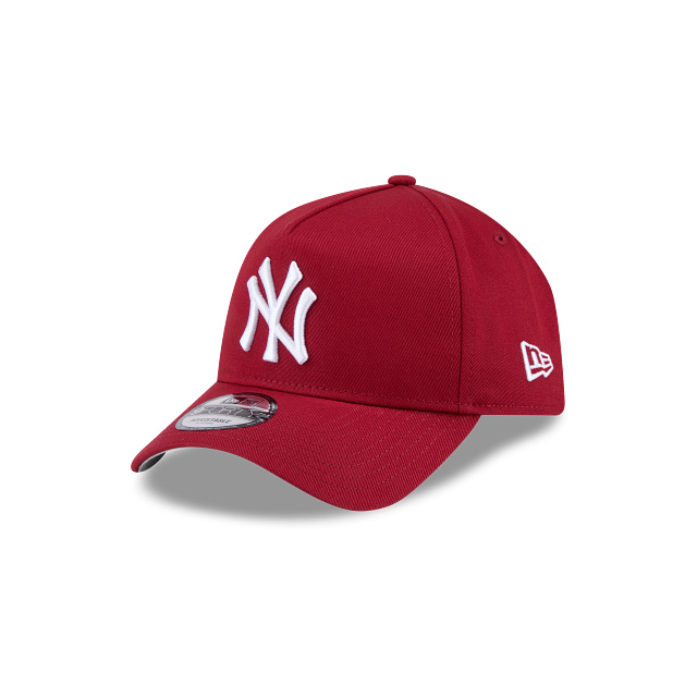 New Era 9Forty AFrame New York Yankees Cap Red White Logo
