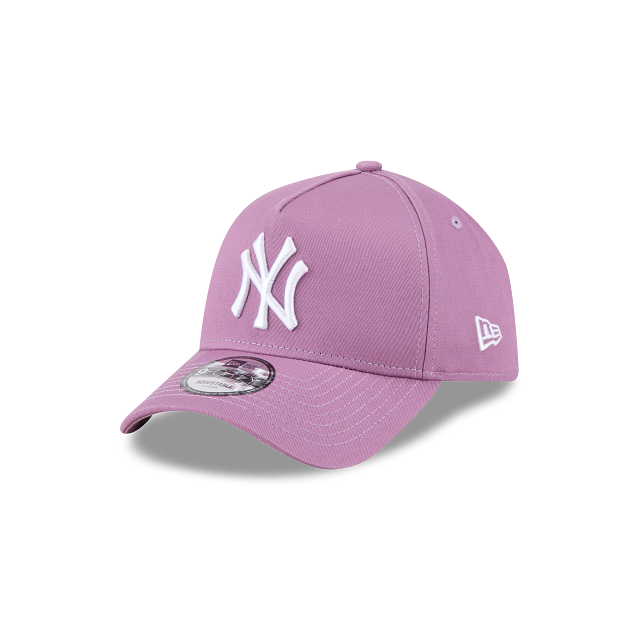 New Era 9Forty AFrame New York Yankees Purple white logo