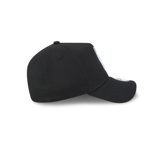 New Era 9Forty AFrame Pittsburgh Pirates Cap Black Deep Sea Blend Logo