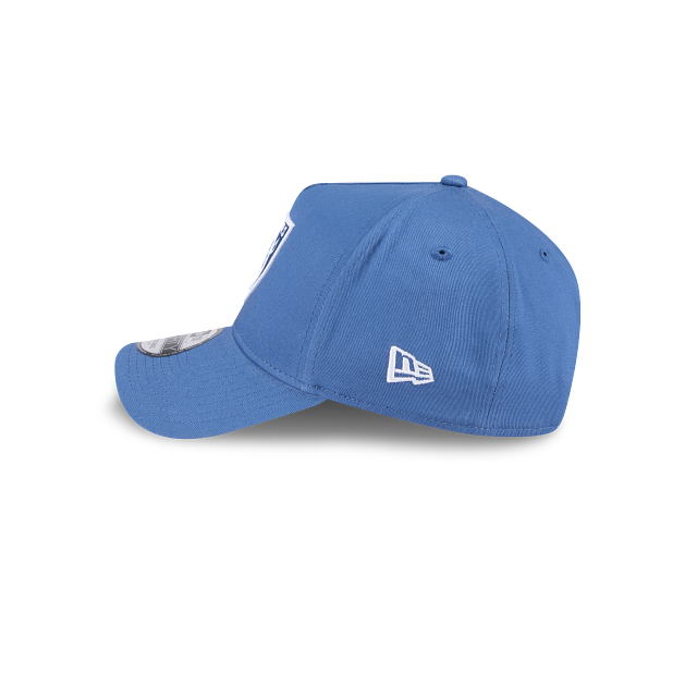 New Era 9Forty AFrame Raiders Cap Indigo White Logo