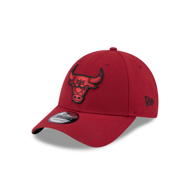 New Era 9Forty Snapback Chicago Bulls Red Black Red Logo