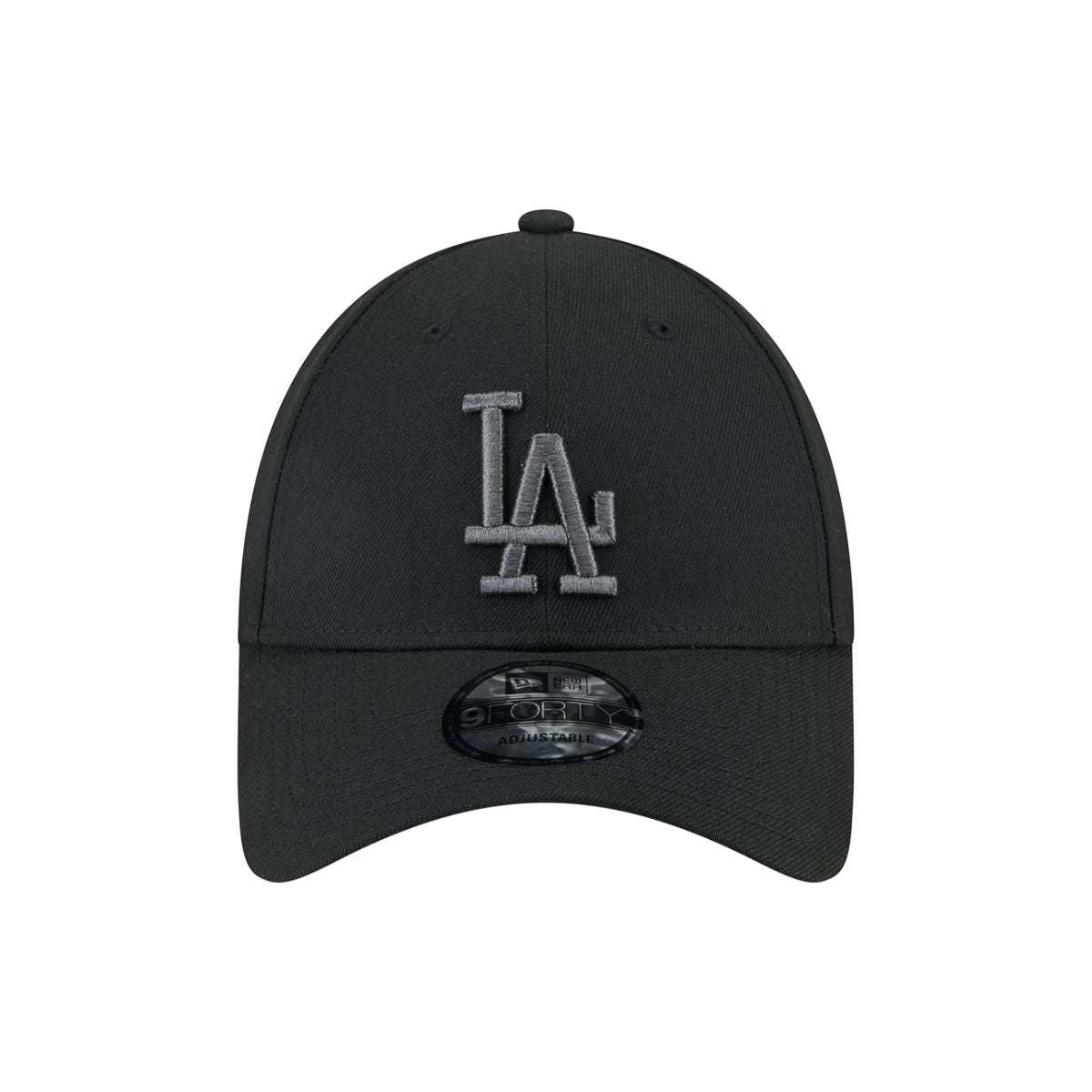 New Era 9Forty Snapback LA Lakers Cap Black Metallic Black Logo