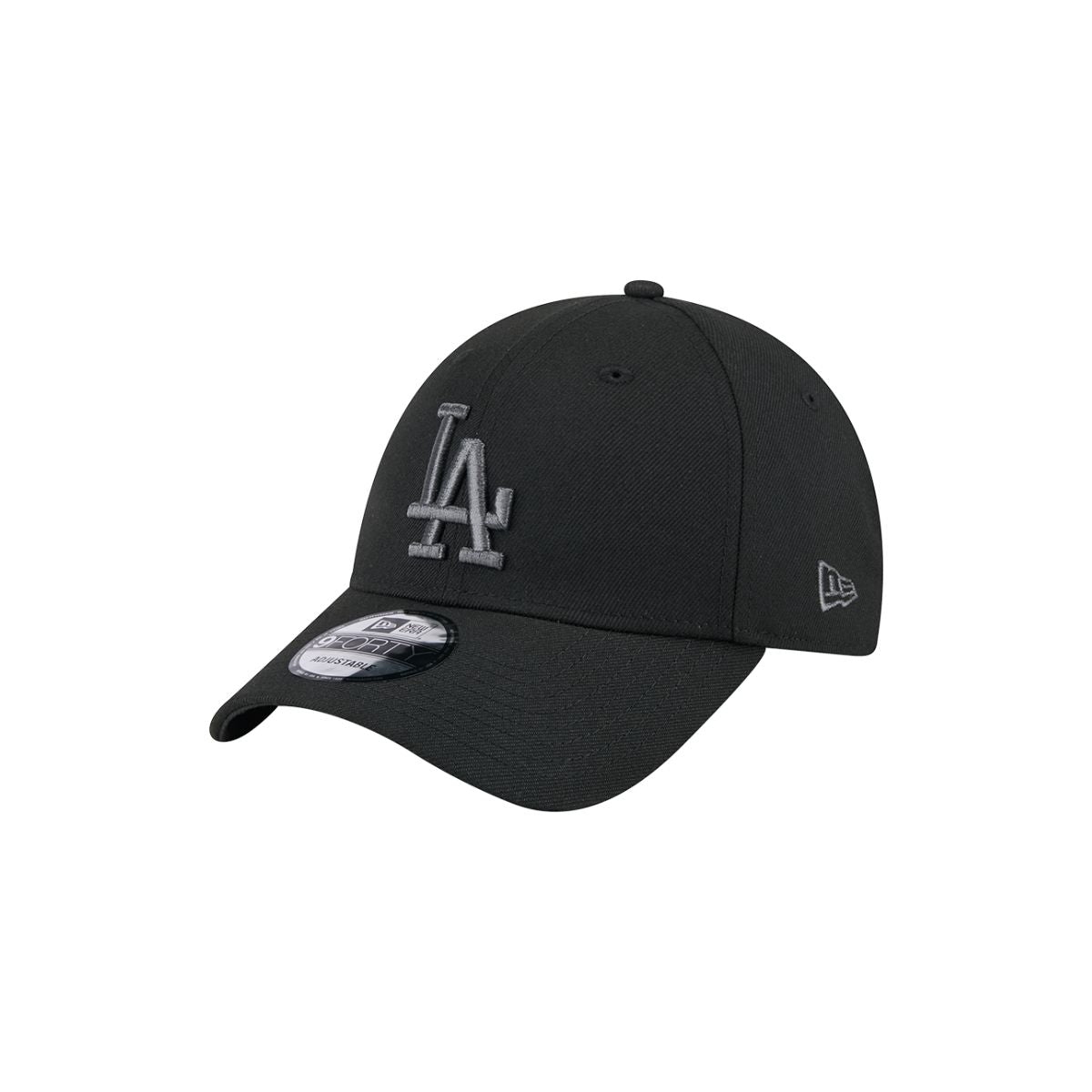 New Era 9Forty Snapback LA Lakers Cap Black Metallic Black Logo