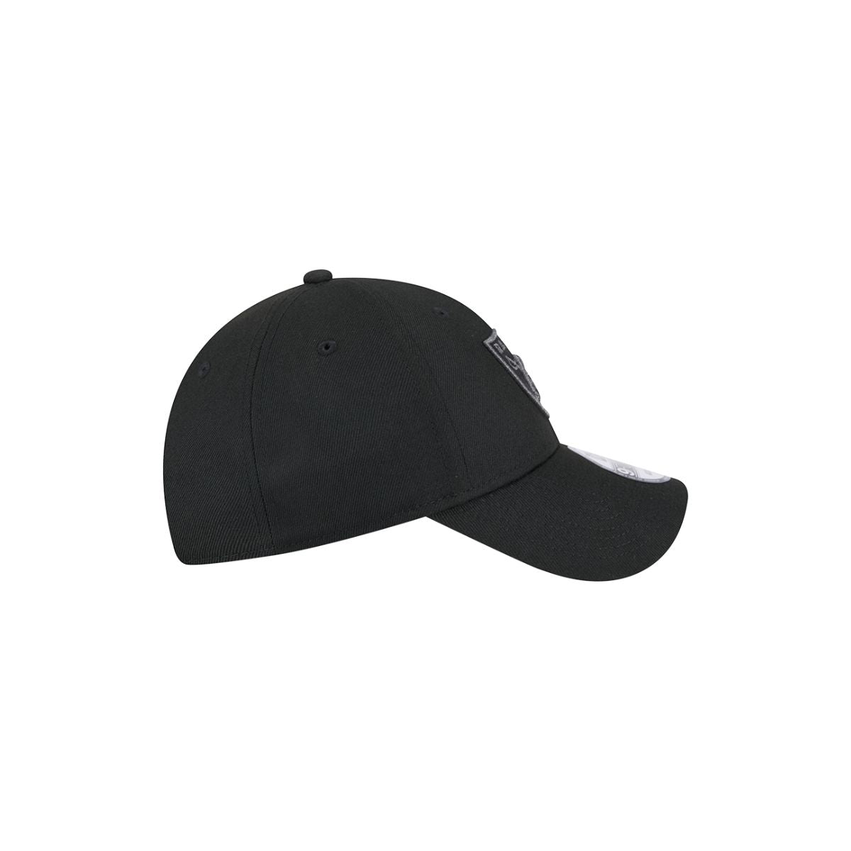 New Era 9Forty Snapback Raiders Cap Black Metallic Black Logo