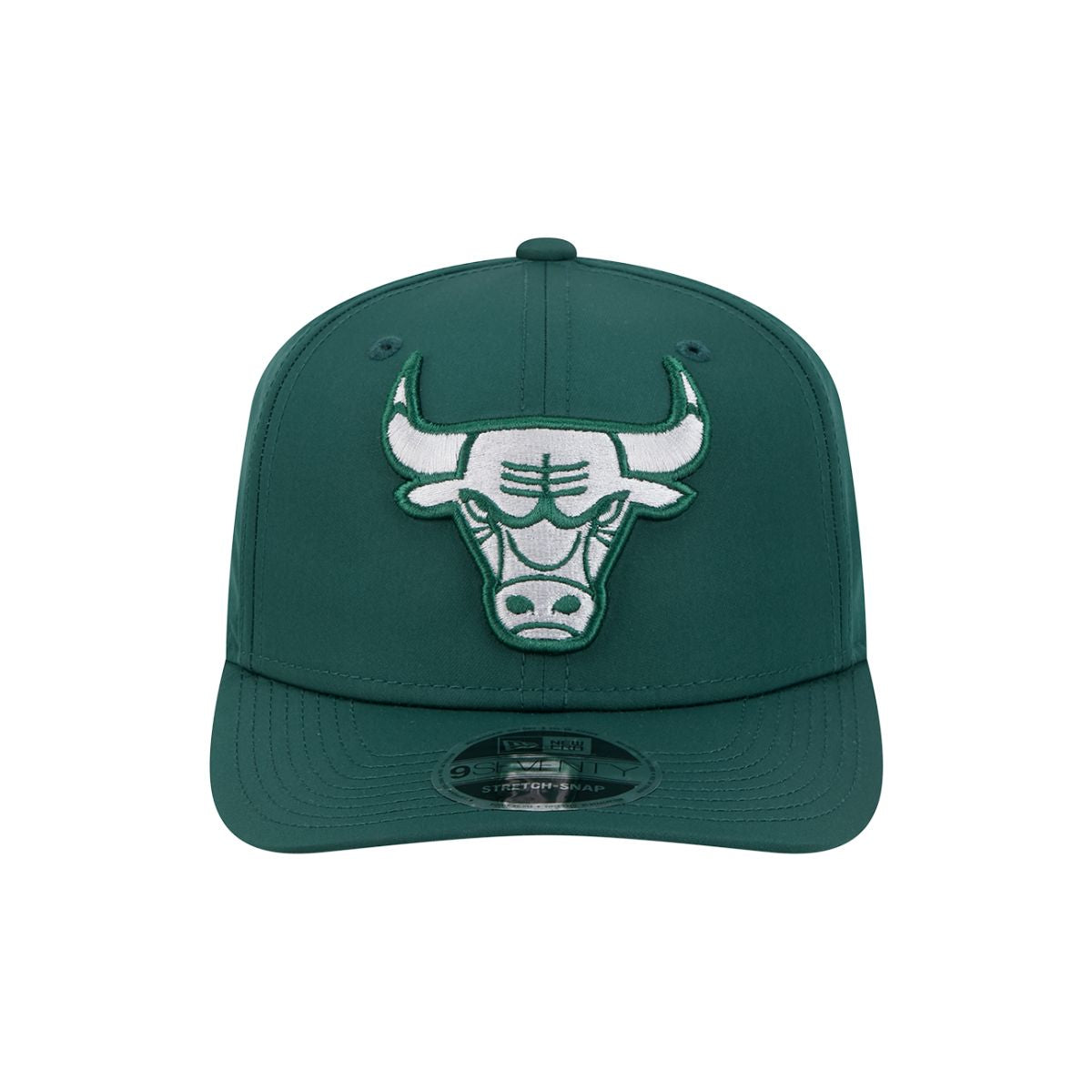 New Era 9Seventy Chicago Bulls Cap Dark Green Grey Logo
