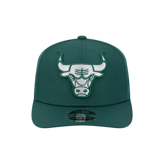 New Era 9Seventy Chicago Bulls Cap Dark Green Grey Logo