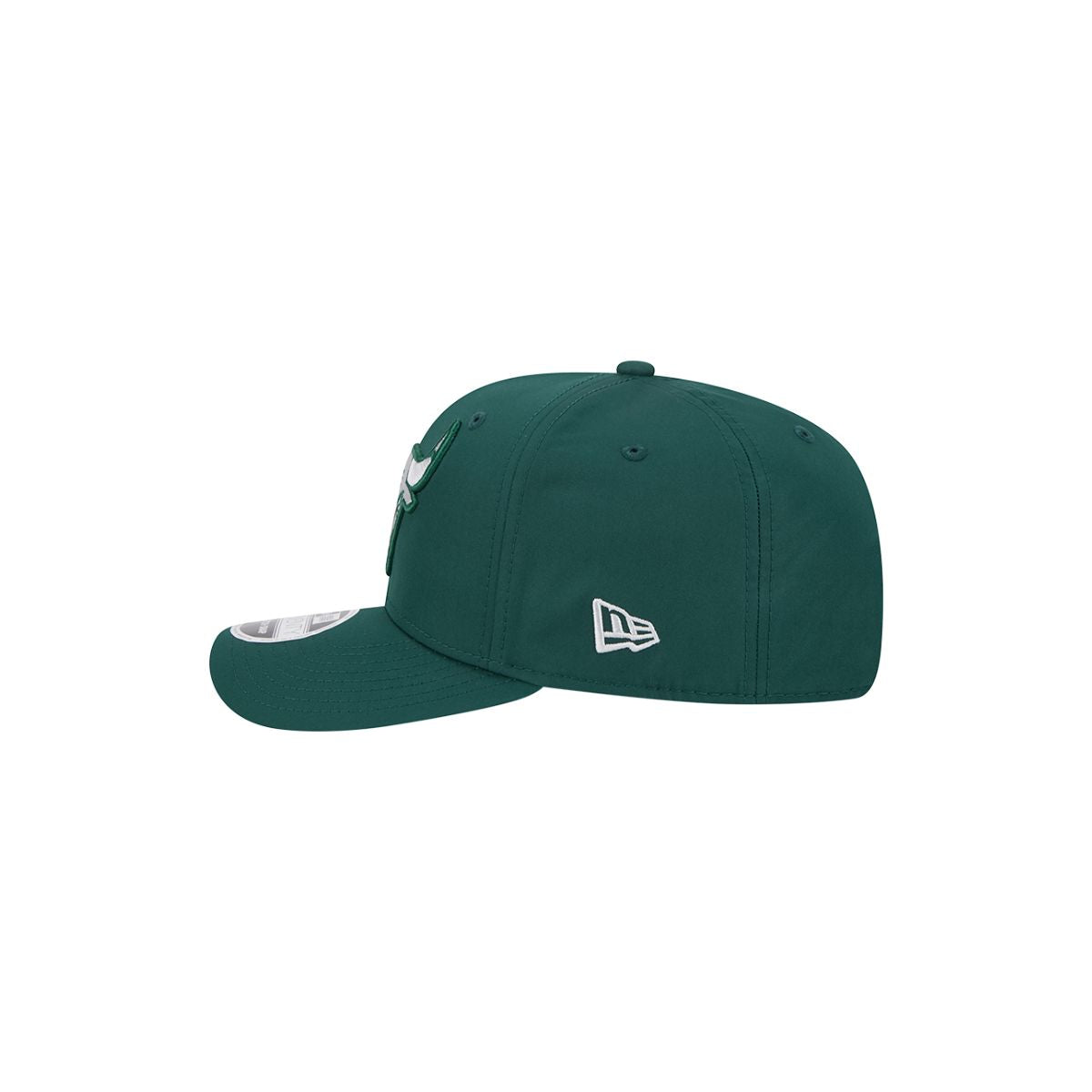 New Era 9Seventy Chicago Bulls Cap Dark Green Grey Logo