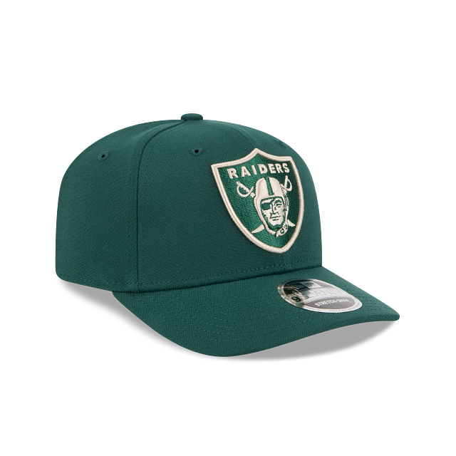 New Era 9Seventy Raiders Cap Dark Green Silver Logo