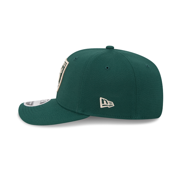 New Era 9Seventy Raiders Cap Dark Green Silver Logo