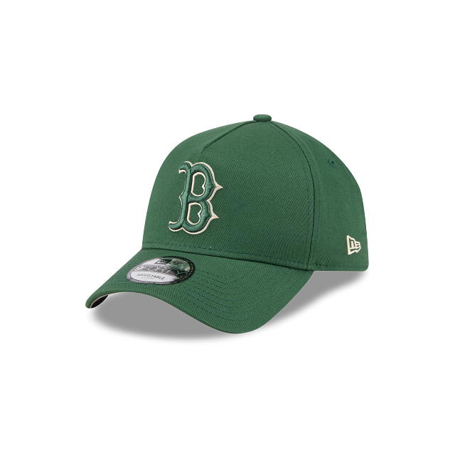 New Era 9forty AFrame Cilantro Green Boston Red Sox Cap