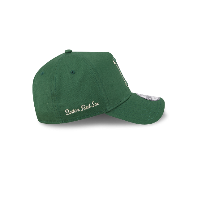 New Era 9forty AFrame Cilantro Green Boston Red Sox Cap