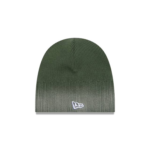 New Era Skully Gradient Green Rib Beanie