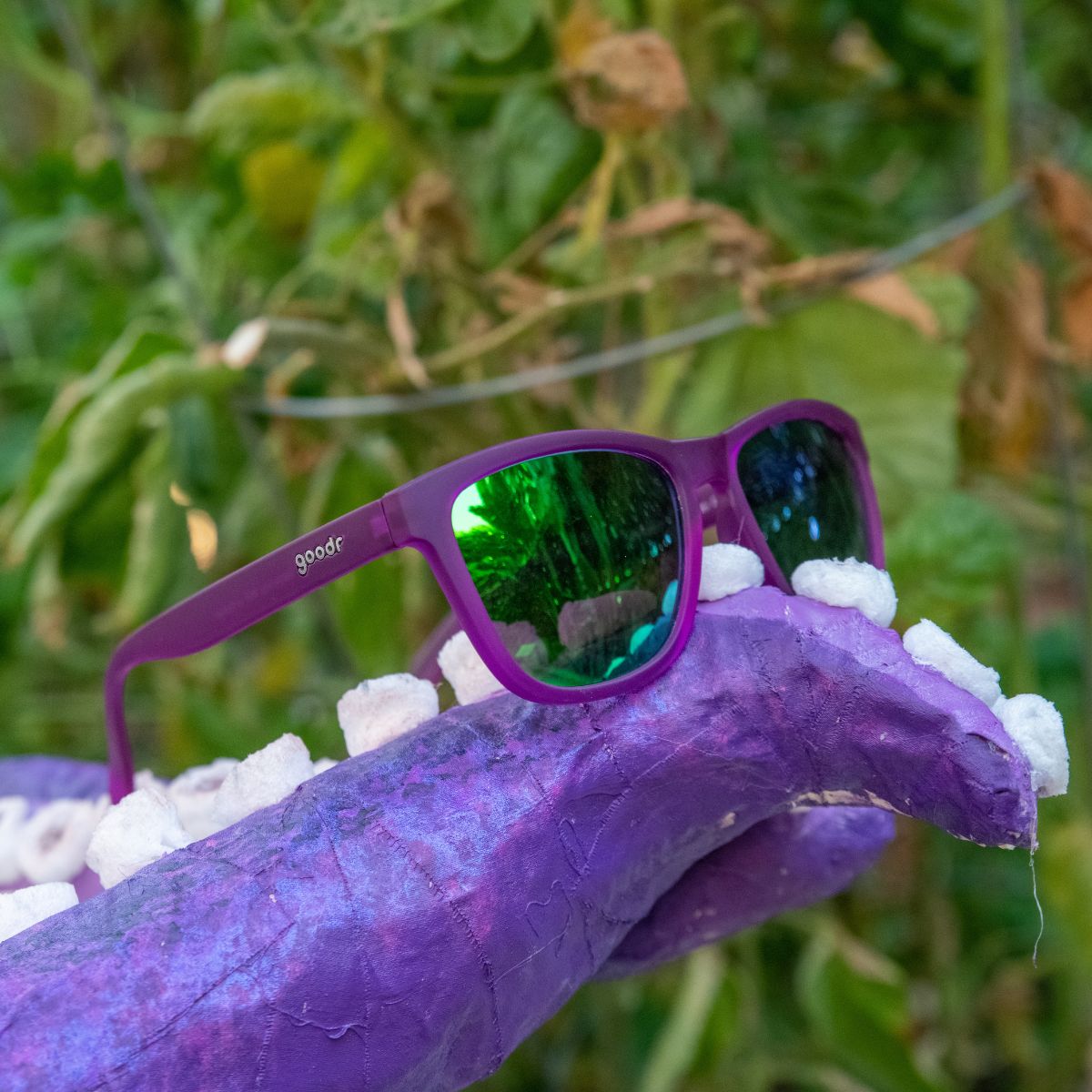 Goodr Gardening with a Kraken OG's Sunglasses