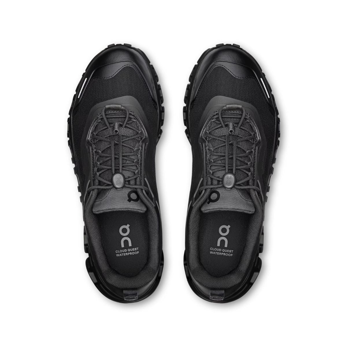 ON Running Cloud 6 Geo Waterproof Mens Black Black