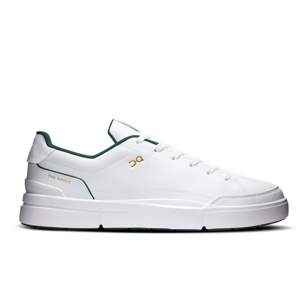 On Running The Roger Centre Court White Evergreen Men's Sneaker