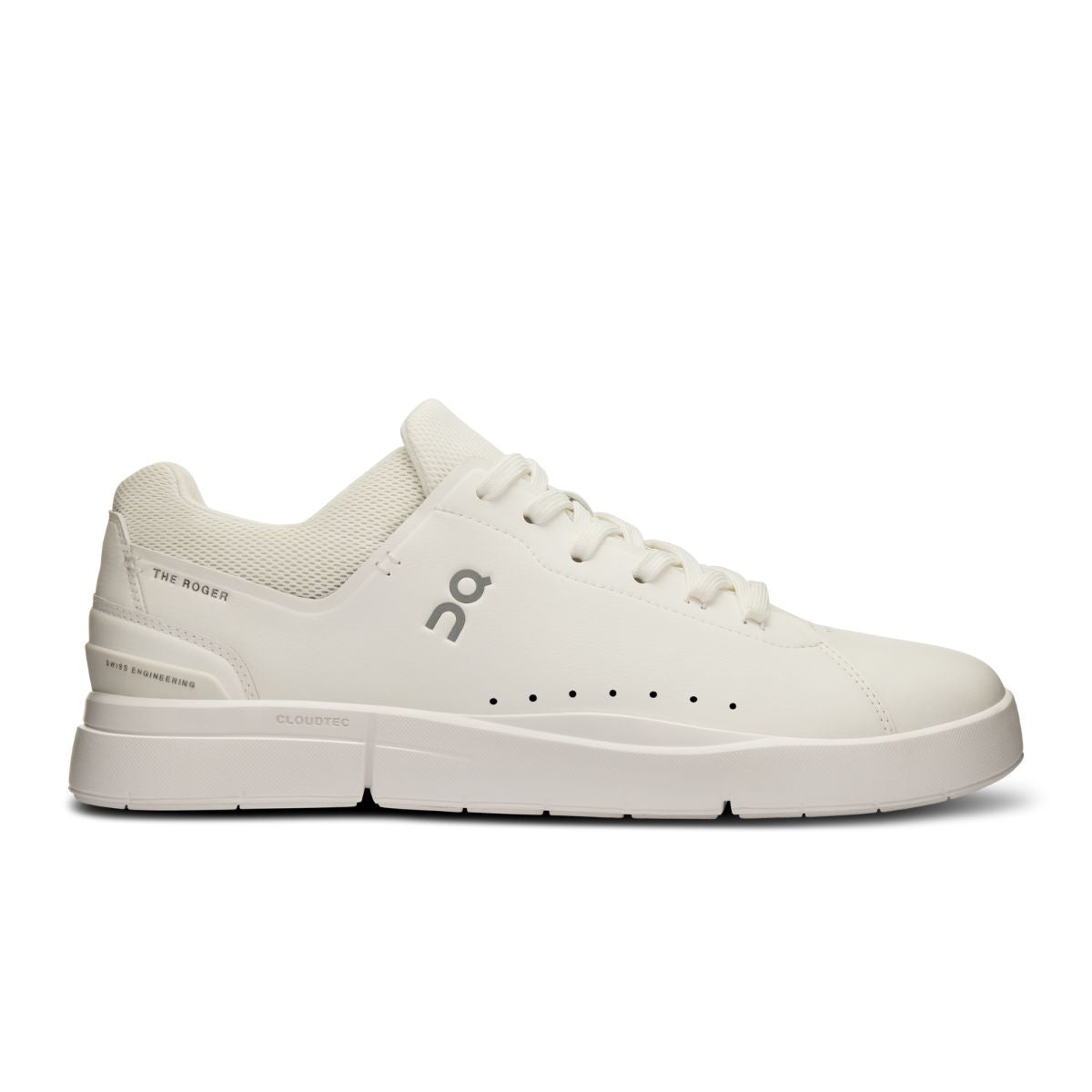 On Running The Roger Advantage Men White White Sneaker