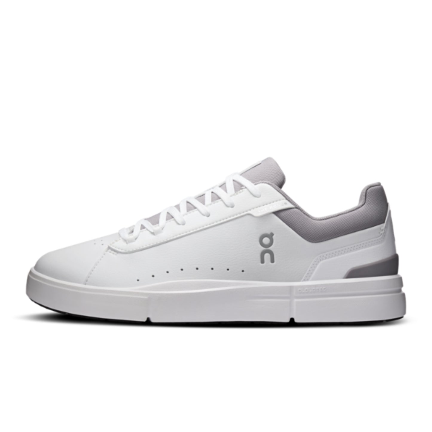 On Running The Roger Advantage Mens White Ore Sneaker