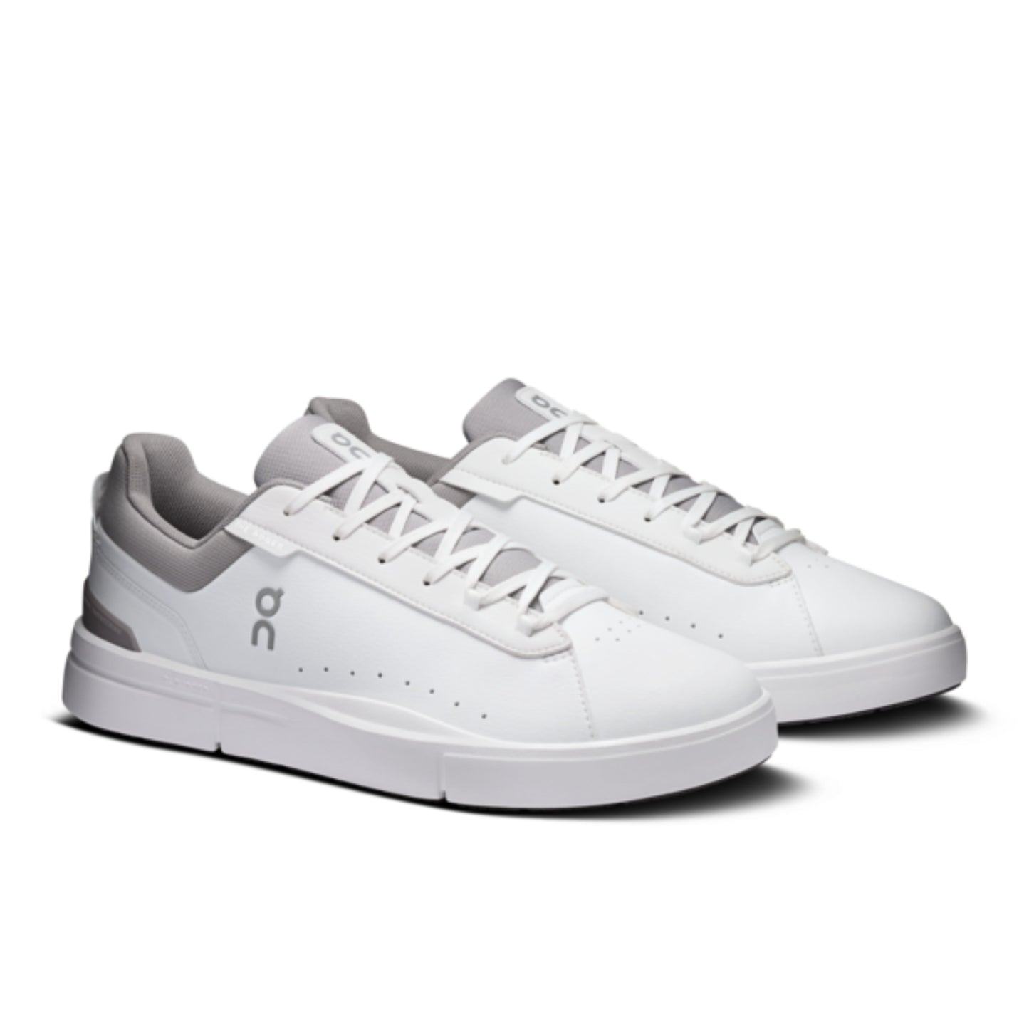 On Running The Roger Advantage Mens White Ore Sneaker