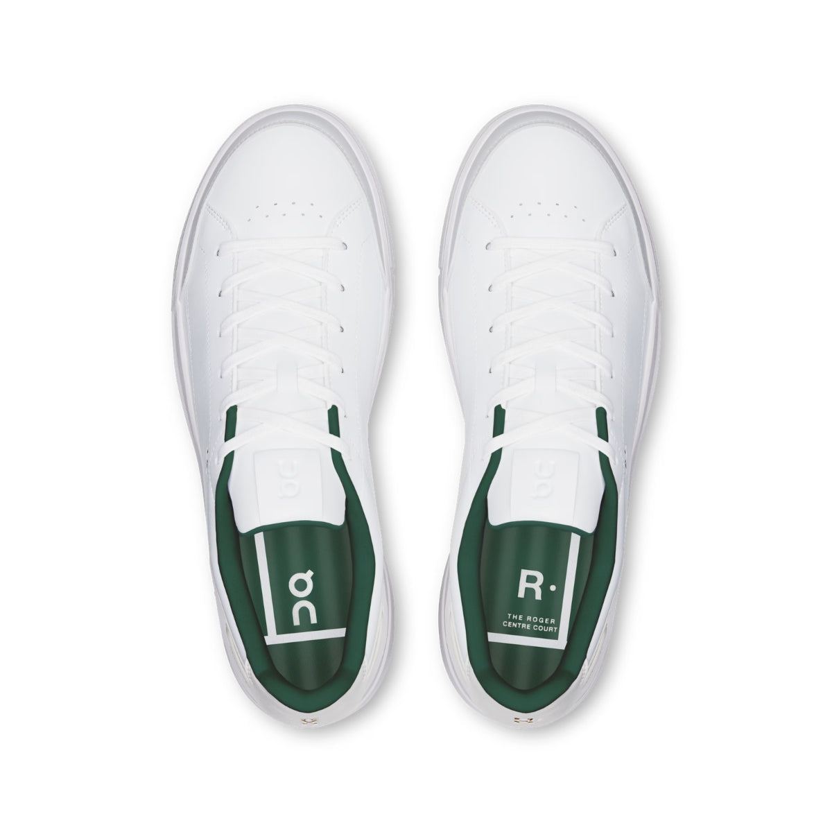 On Running The Roger Centre Court White Evergreen Men's Sneaker