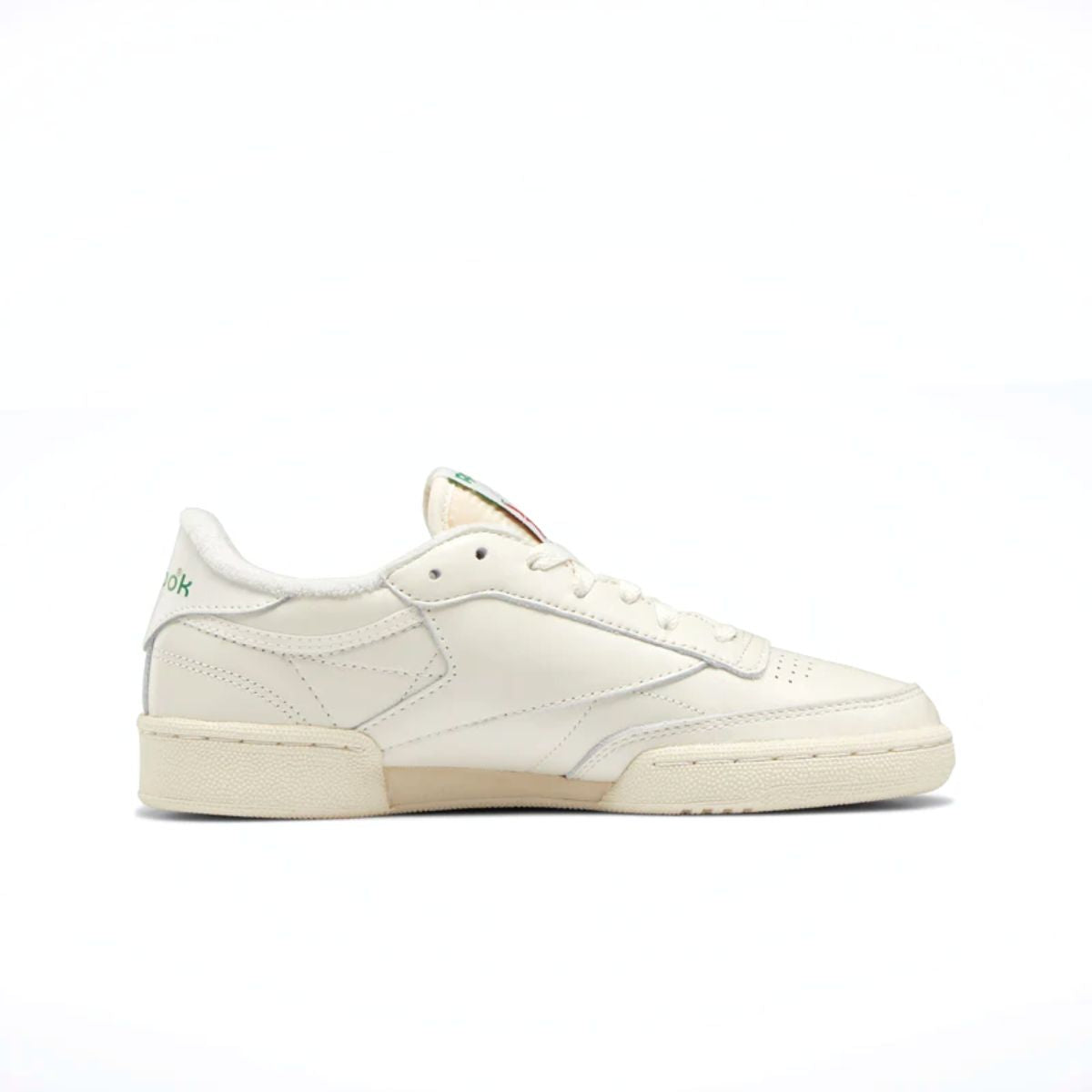 Reebok Club C 85 Vintage Chalk With Green Unisex Sneaker