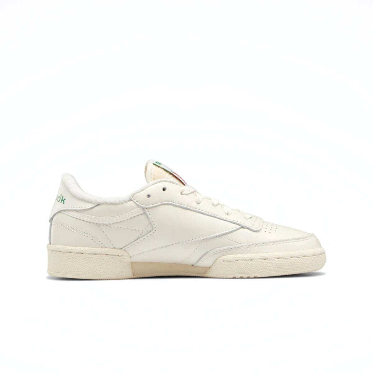 Reebok Club C 85 Vintage Chalk With Green Unisex Sneaker