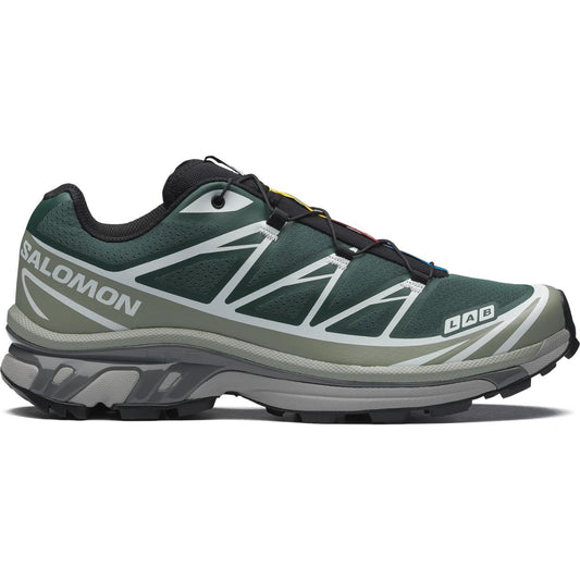 Salomon XT 6  Unisex Sneaker Bistro Green Green Milieu Black
