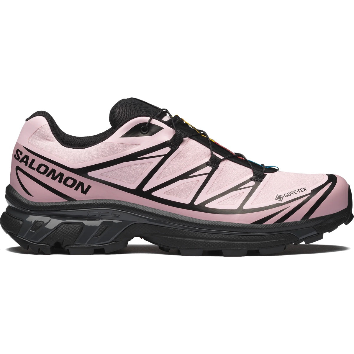 Salomon XT-6 GTX Black Icy Pink Dawn Pink Sneaker