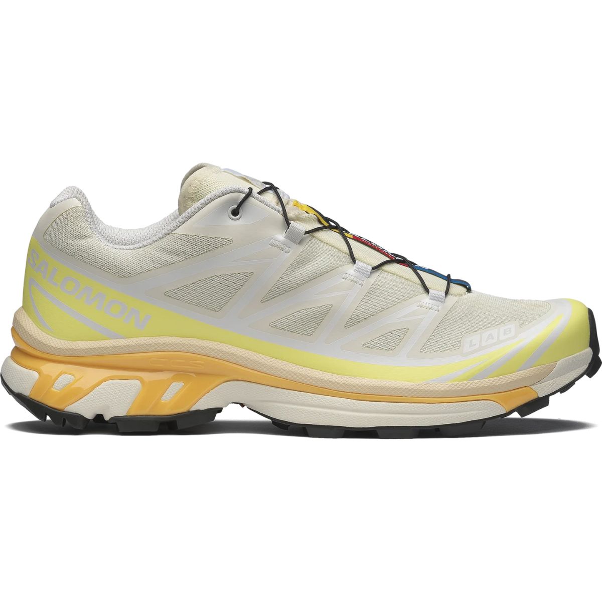 Salomon XT-6 Unisex Sneaker Vanilla Ice Yellow Iris