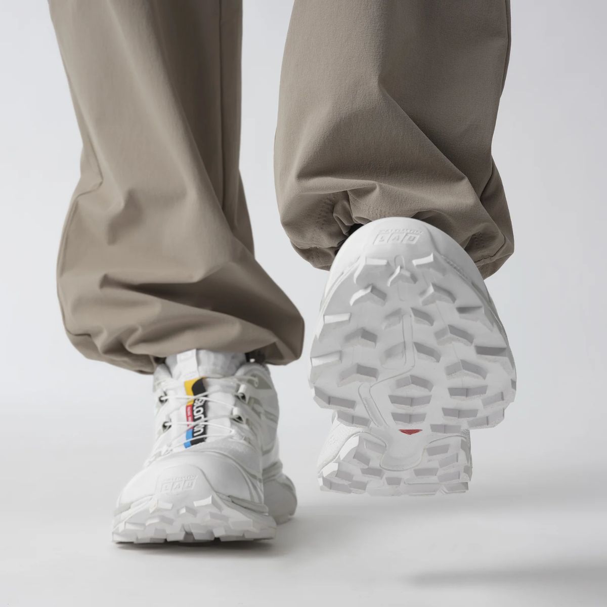 Salomon XT 6 Unisex Sneaker White Lunar Rock