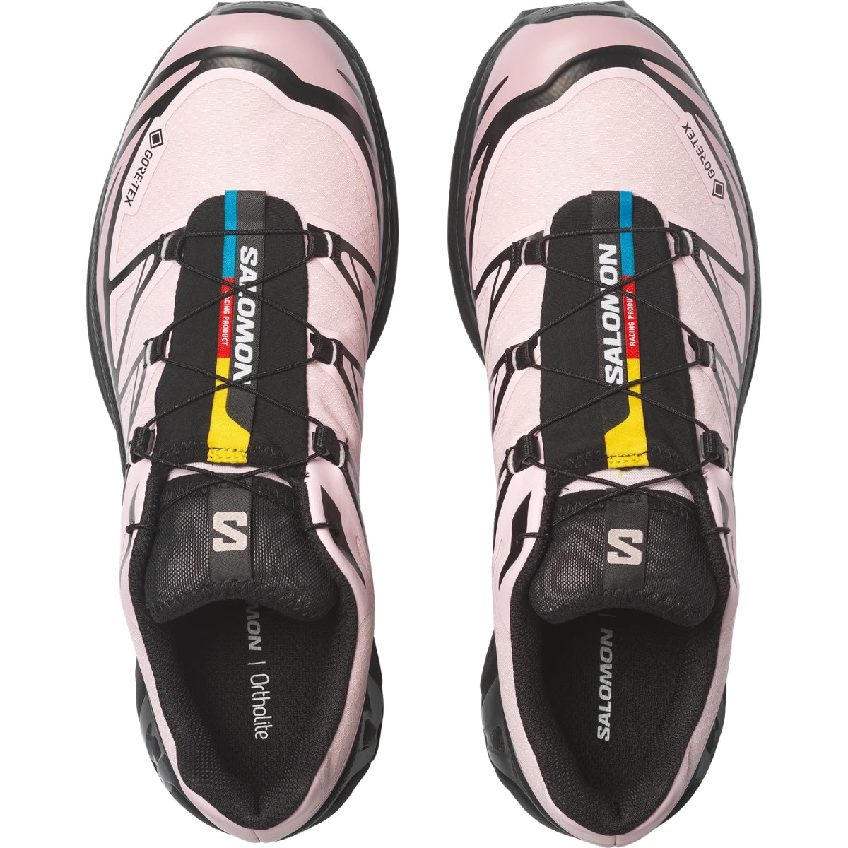 Salomon XT-6 GTX Black Icy Pink Dawn Pink Sneaker