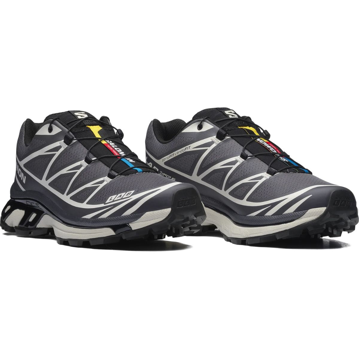 Salomon XT6 Unisex Sneaker Black Asphalt Castlerock