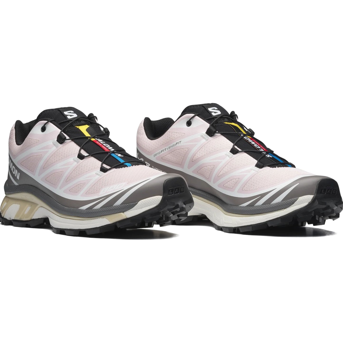 Salomon XT6  Cloudburst Icy Pink Tapioca Unisex Sneaker