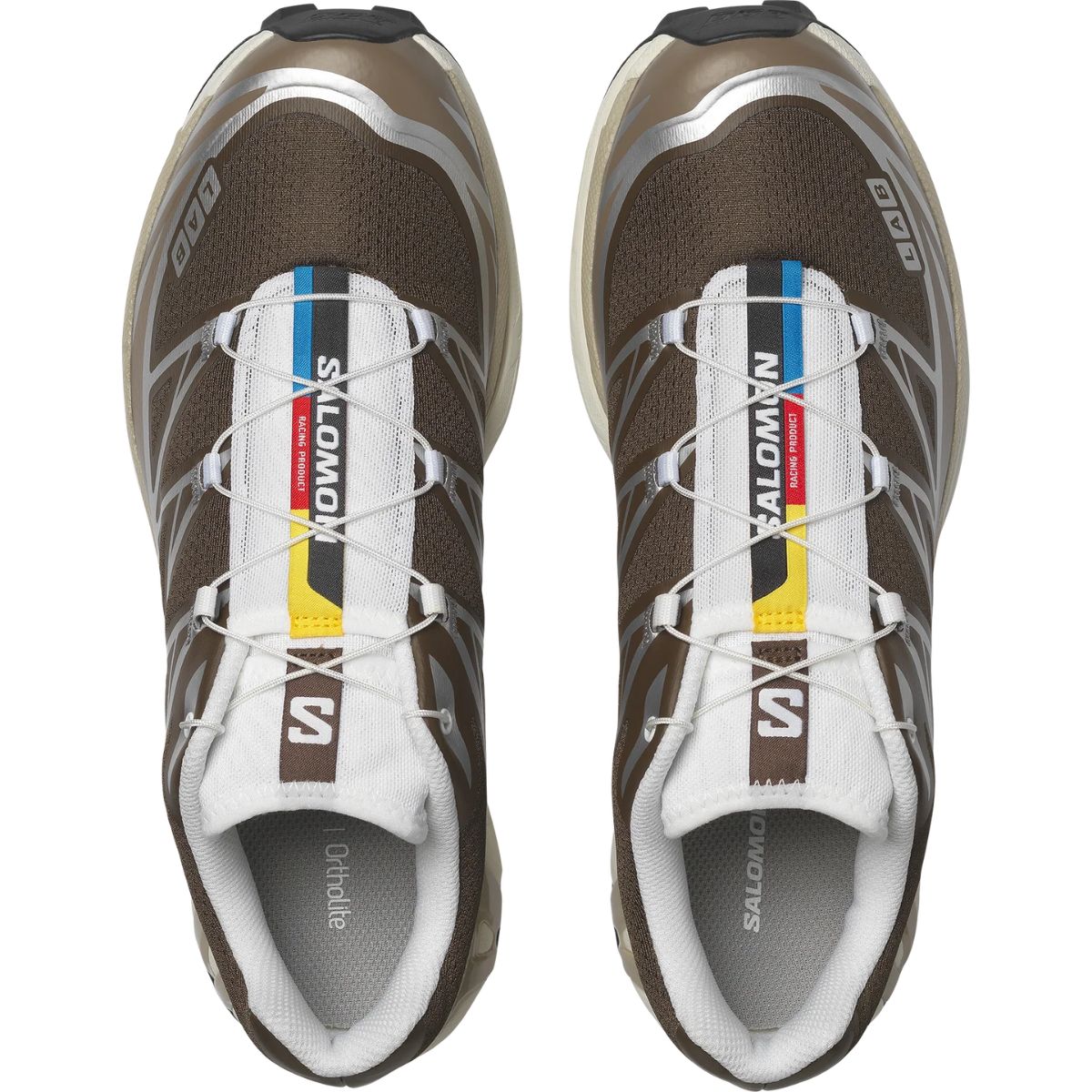Salomon XT6 Unisex Sneaker Earth Brown Walnut Ftw Silver