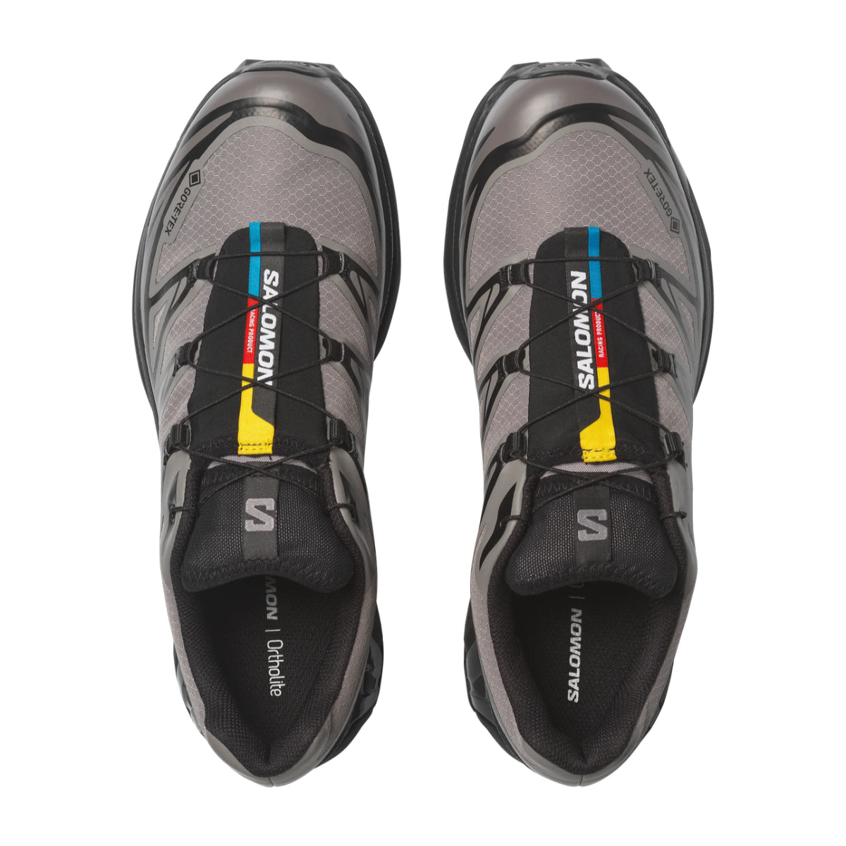 Salomon XT6 GTX Black Cloudburst Dark Gull Gray Unisex Sneaker